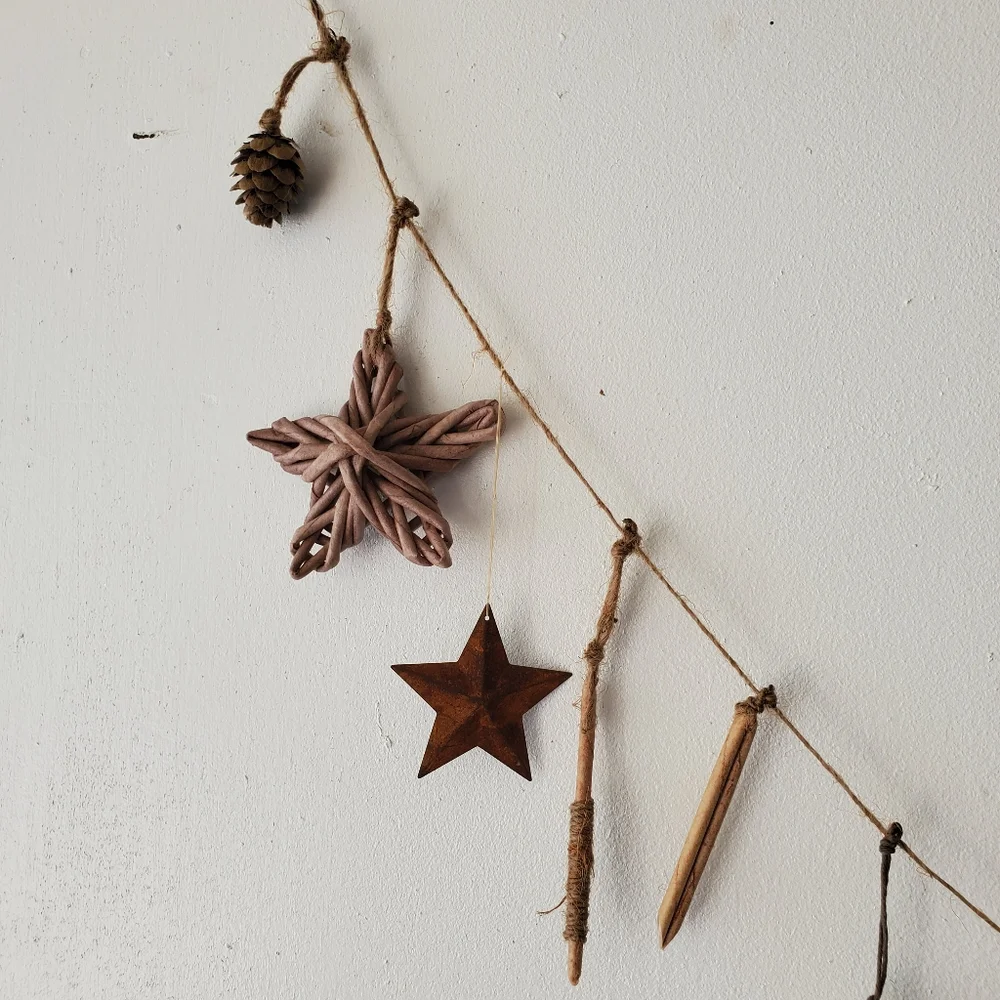 Handmade Garland | Paper | Metal | Wood